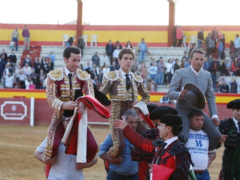 Ginés Marín indulta a Español, de José Luis Pereda, en Palos de la Frontera