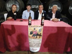 Presentación del tentadero benéfico de Sanlúcar de Barrameda