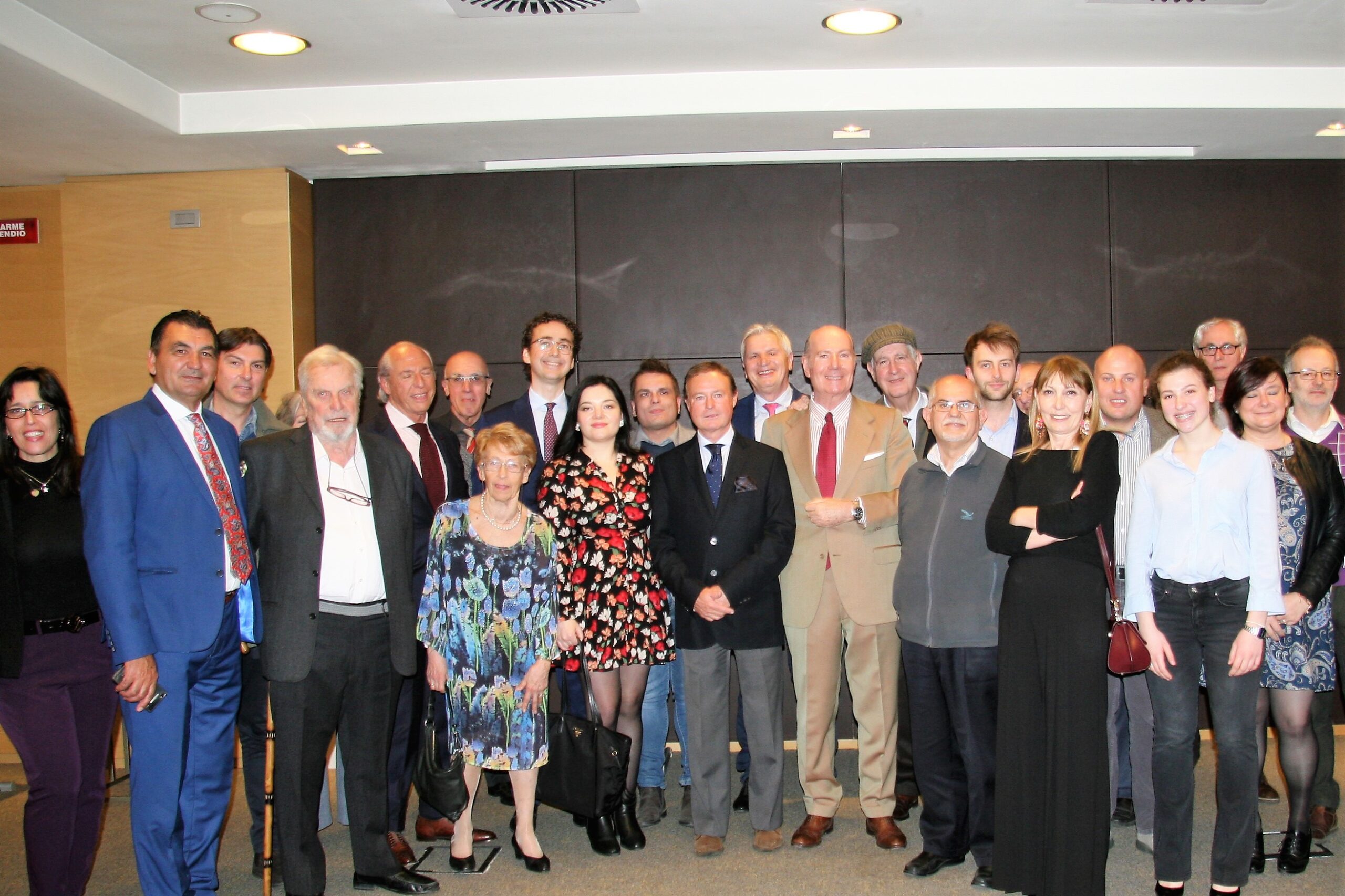 Pepe Luis Vázquez, homenajeado en el Club Taurino Italiano
