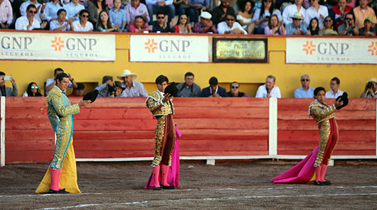 José Miguel Arellano y Carlos Domínguez, ovacionados en Aguascalientes