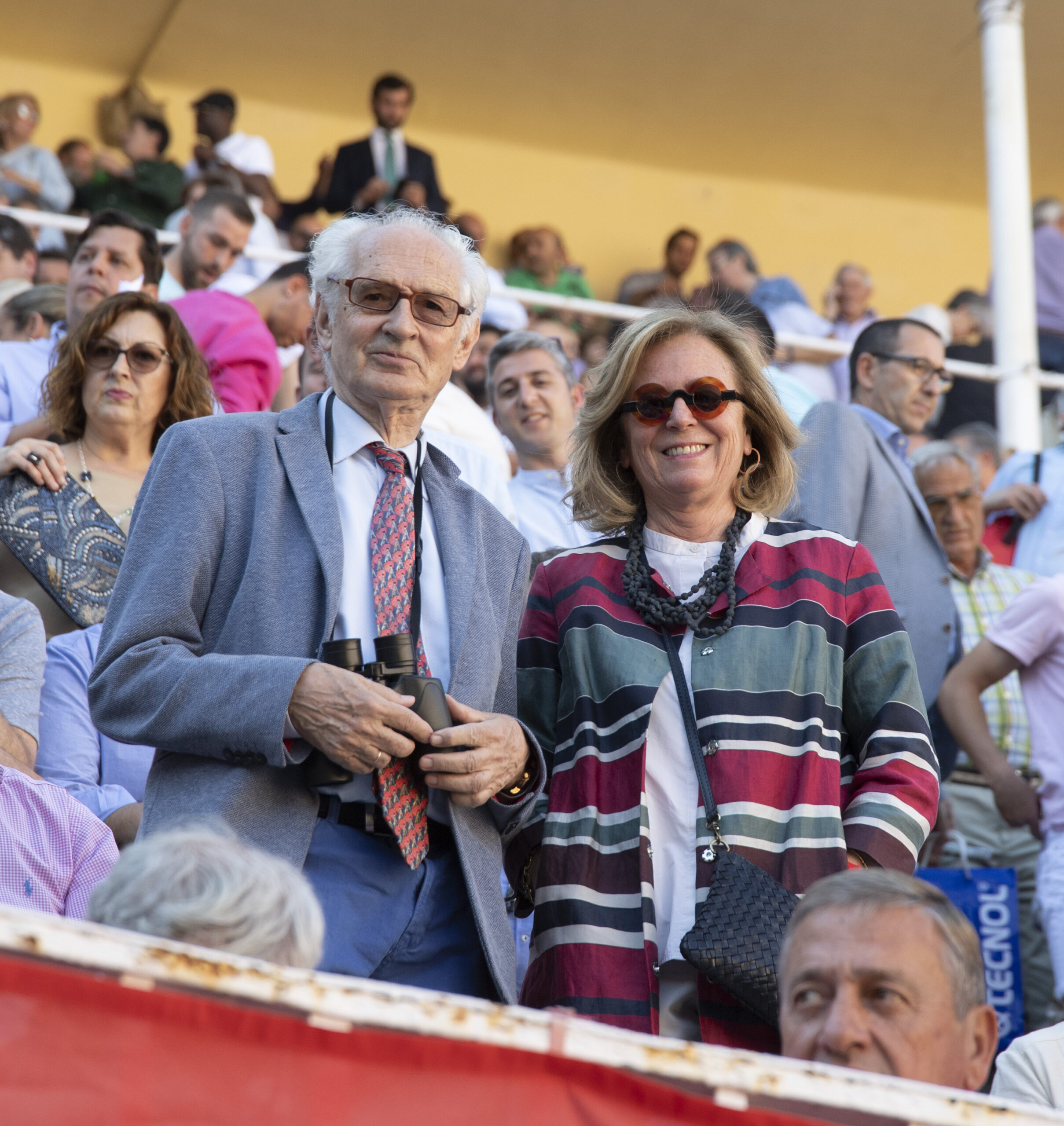Andrés Amorós y Catalina Luca de Tena