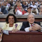 Pilar González del Valle, Marquesa de la Vega de Anzo, junto a José María Álvarez del Manzano