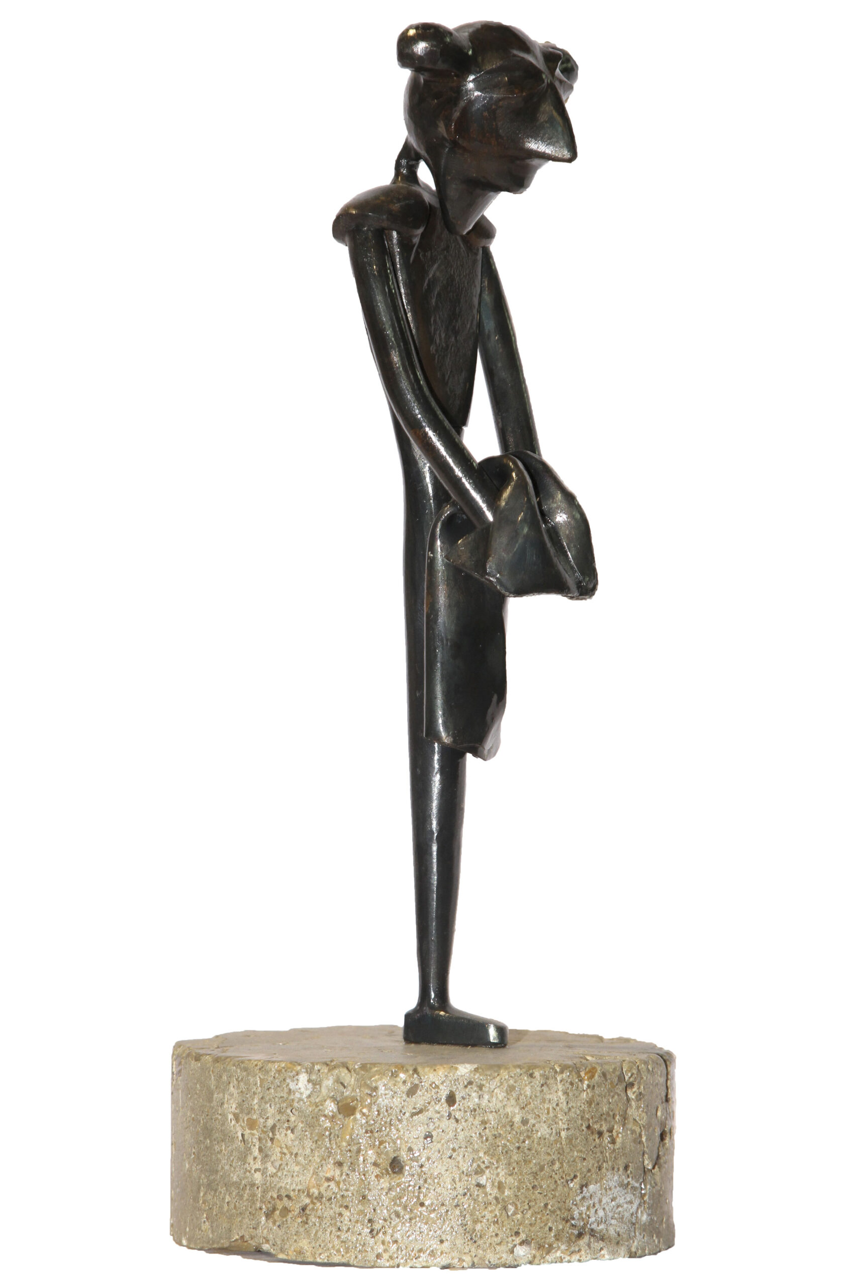 FANDIÑO.- Figura inspirada en el torero de Orduña en el patio de cuadrillas.