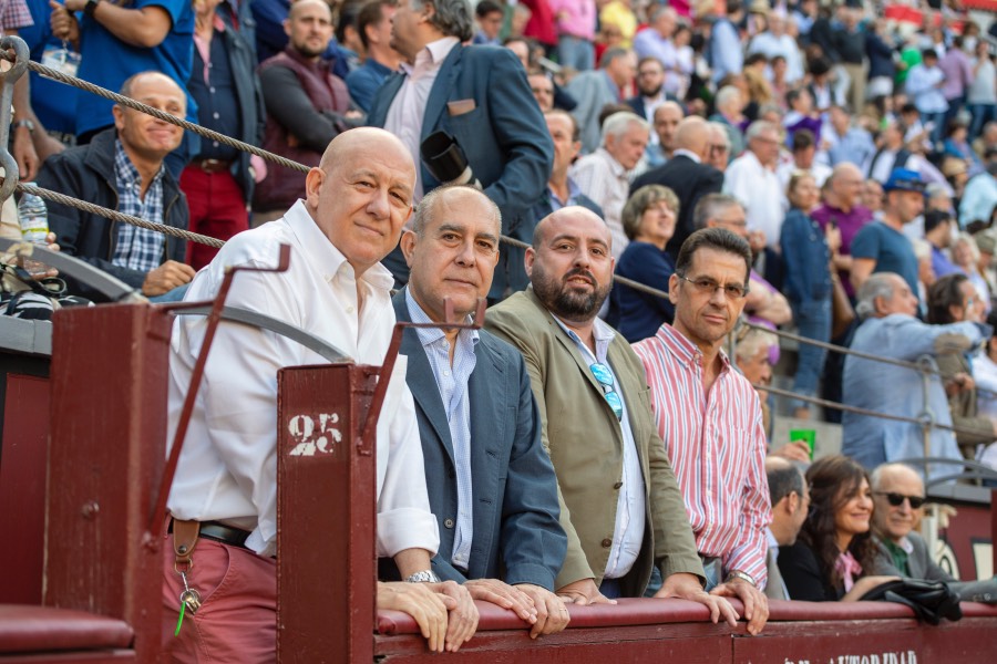 Jorge Manuel Martí, Jefe superior de Policía de Madrid y sus acompañantes