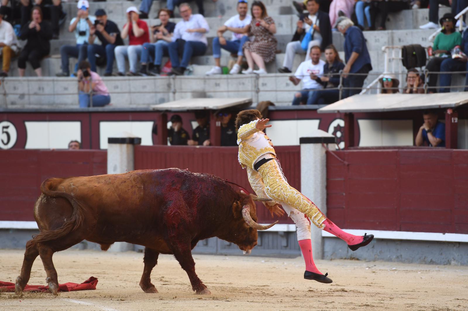 Cornada Juan Leal. Madrid, 25 de mayo de 2019
