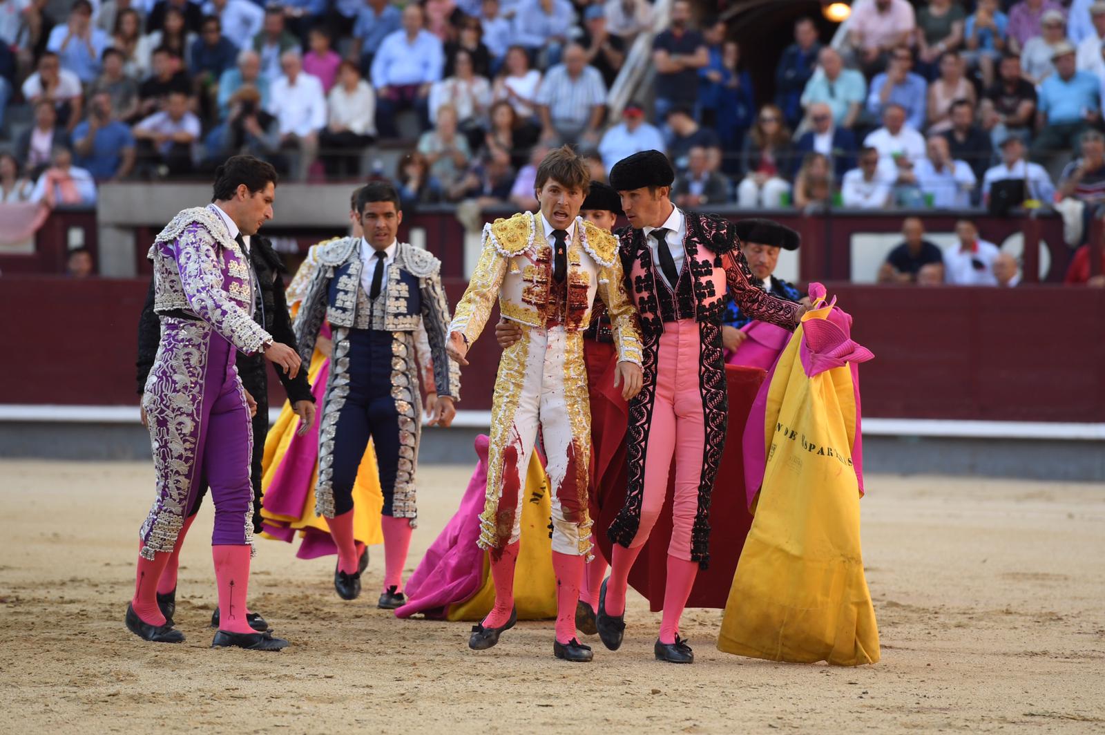 Cornada Juan Leal. Madrid, 25 de mayo de 2019
