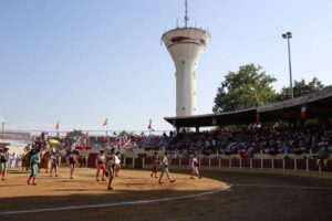 Parentis-en-Born (Francia) - Novillada picada - Domingo 5 de agosto de 2018