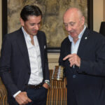 Diego Ventura y Andrew Moore (Vicepresidente del Club Taurino of London)