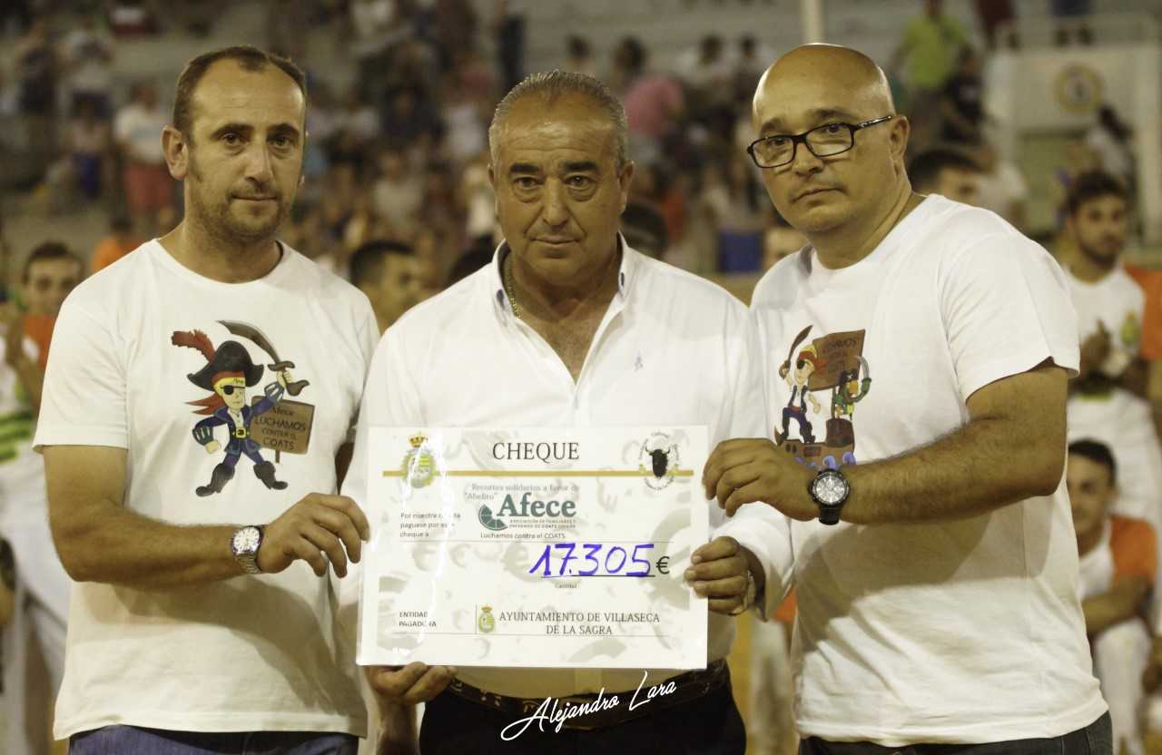 Concurso de recortes benéfico de Villaseca de la Sagra