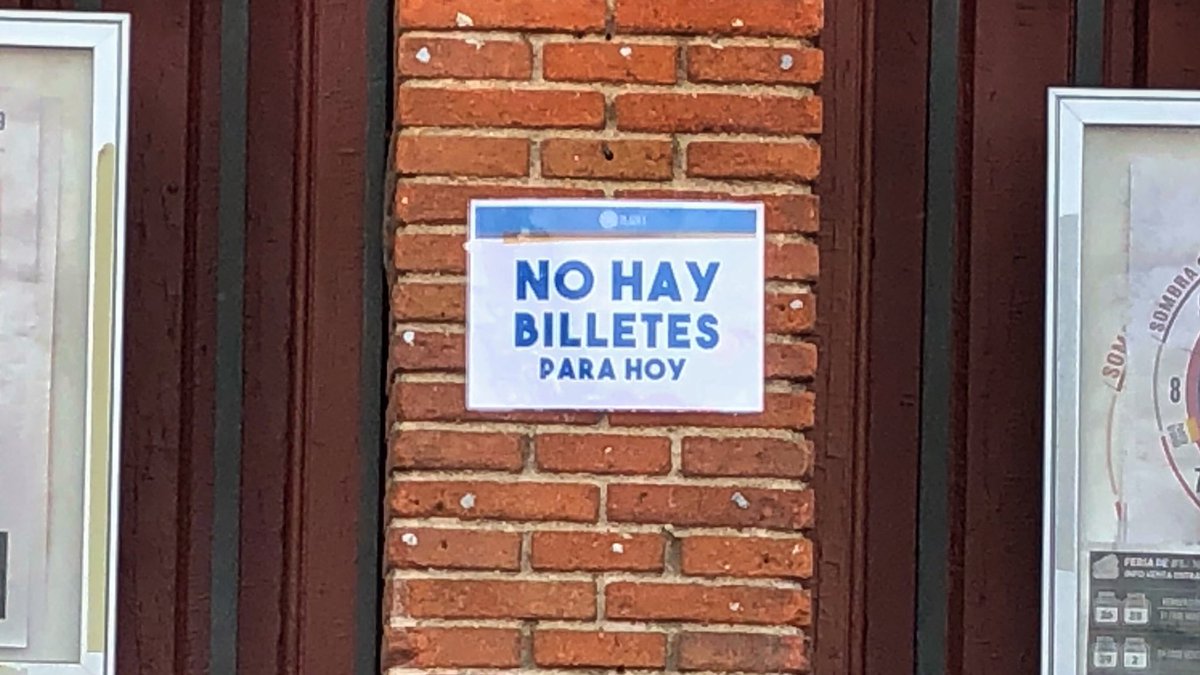 El festival del 12 de octubre en Madrid cuelga el cartel de “No hay billetes”