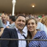 César Rincón y su mujer