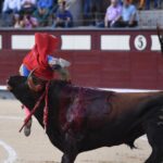 Cogida de Román. Madrid, domingo 9 de junio de 2019