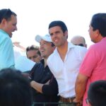 Desembarco de los toros de El Pilar para el mano a mano de Cáceres