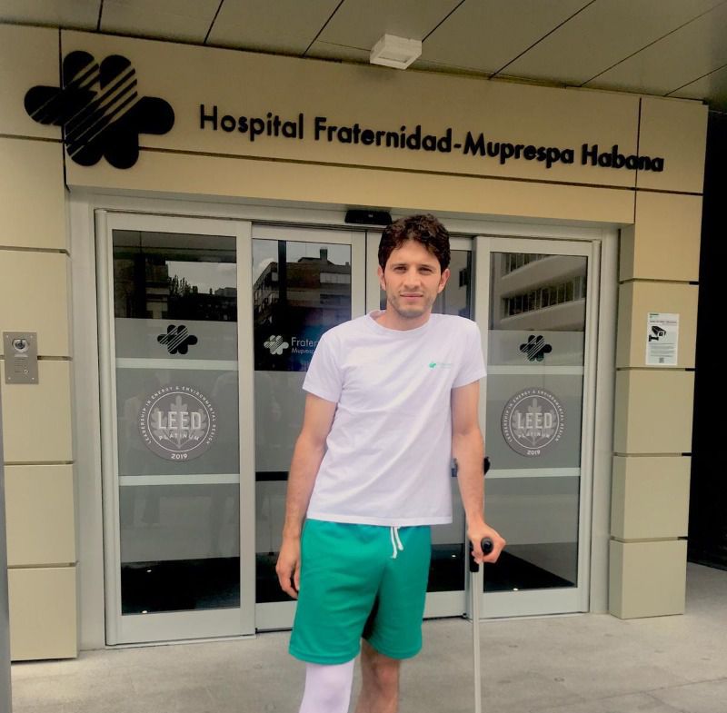 Sebastián Ritter recibe el alta hospitalaria