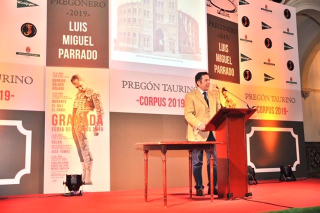 Luis Miguel Parrado, pregonero de la Feria del Corpus