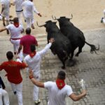 Encierro 7 de julio. Toros de Puerto de San Lorenzo