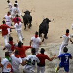 Encierro 7 de julio. Toros de Puerto de San Lorenzo