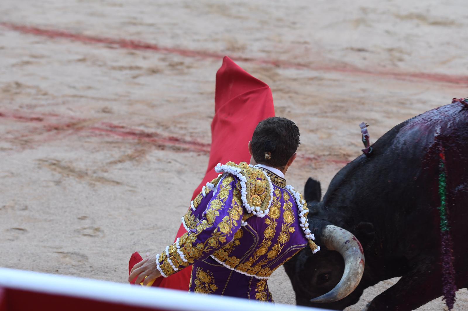 Cogida de Rafaelillo en Pamplona