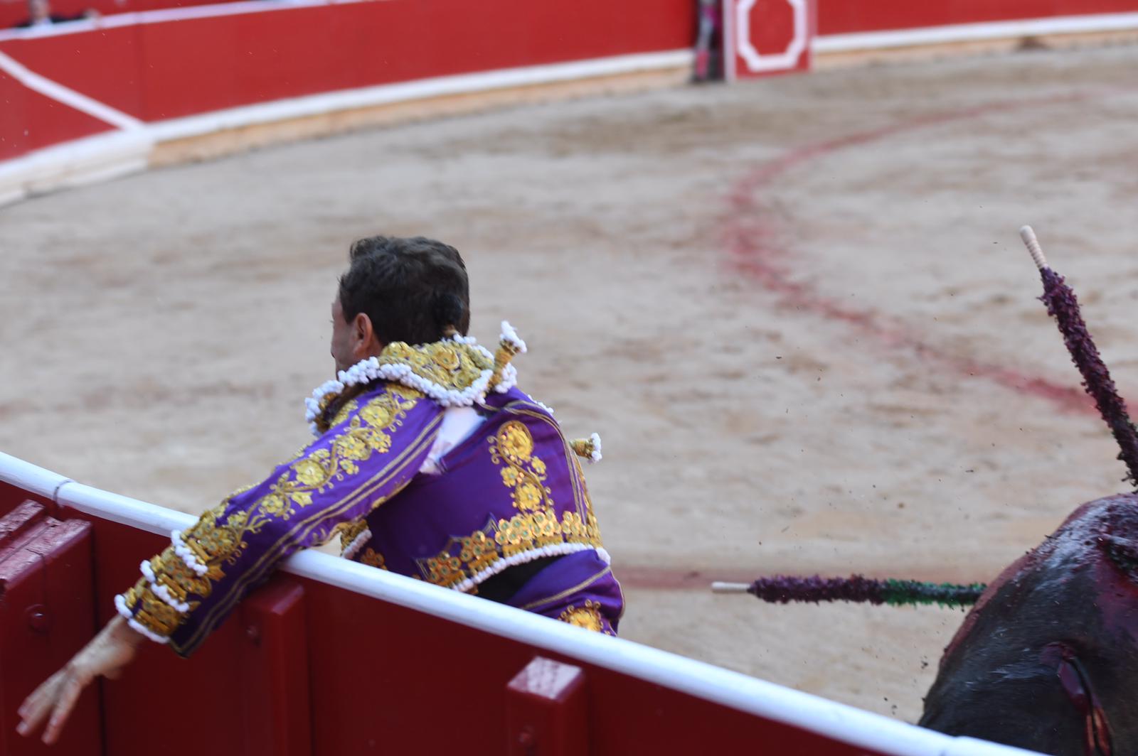 Cogida de Rafaelillo en Pamplona