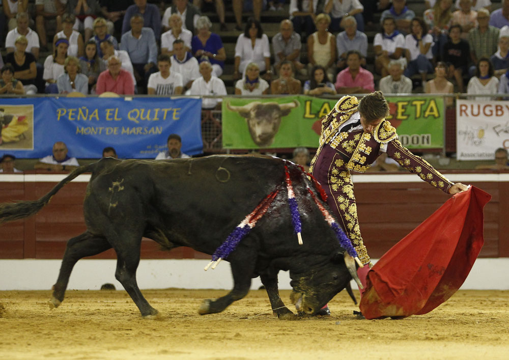 Mont de Marsan, sábado 20 de julio de 2019. Novillada nocturna