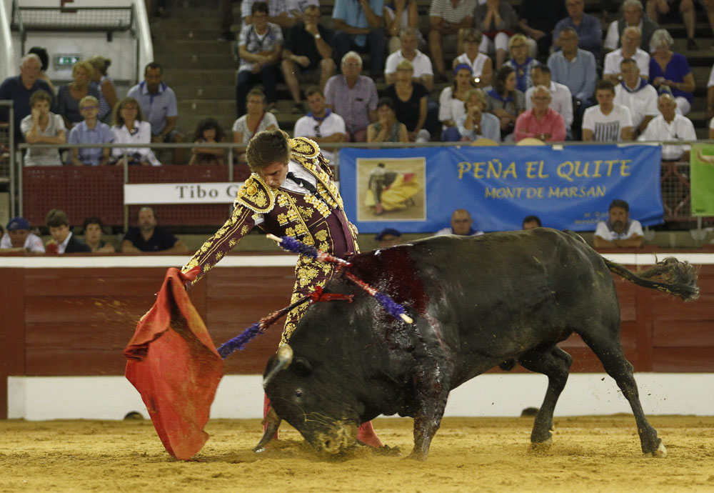Mont de Marsan, sábado 20 de julio de 2019. Novillada nocturna