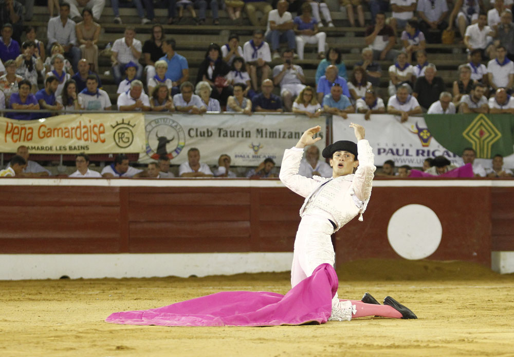 Mont de Marsan, sábado 20 de julio de 2019. Novillada nocturna