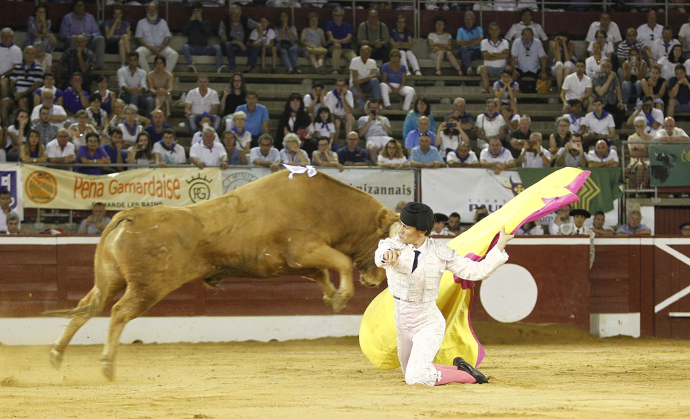 Mont de Marsan, sábado 20 de julio de 2019. Novillada nocturna