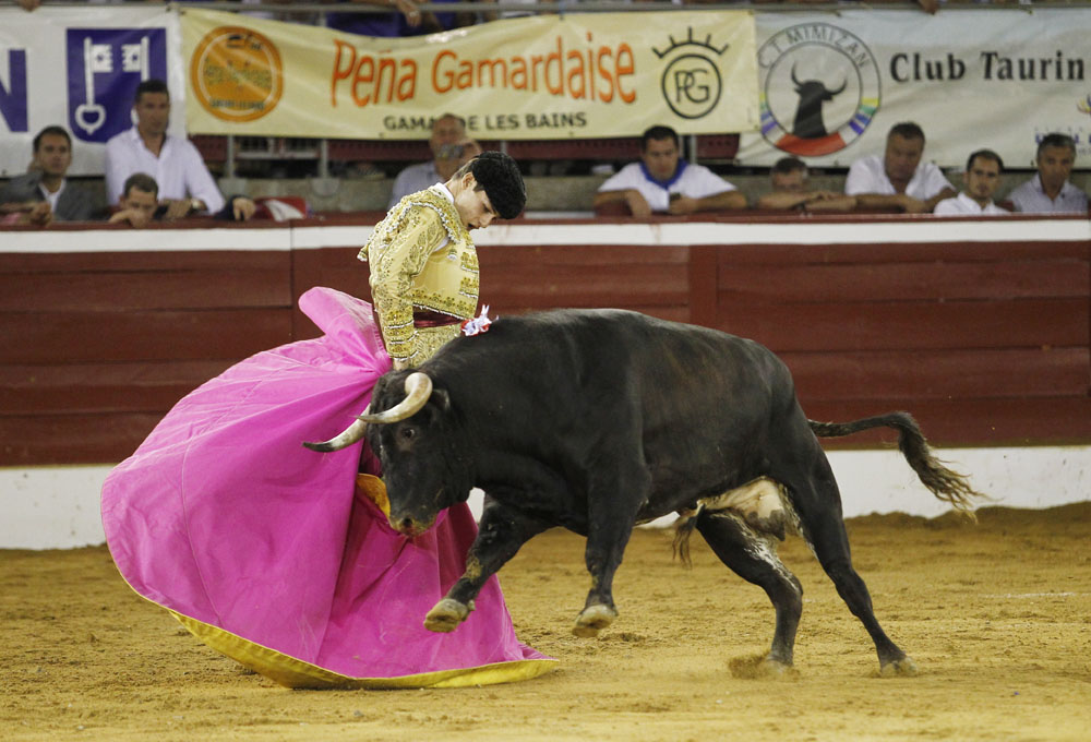 Mont de Marsan, sábado 20 de julio de 2019. Novillada nocturna