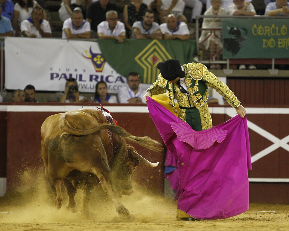 Mont de Marsan, sábado 20 de julio de 2019. Novillada nocturna