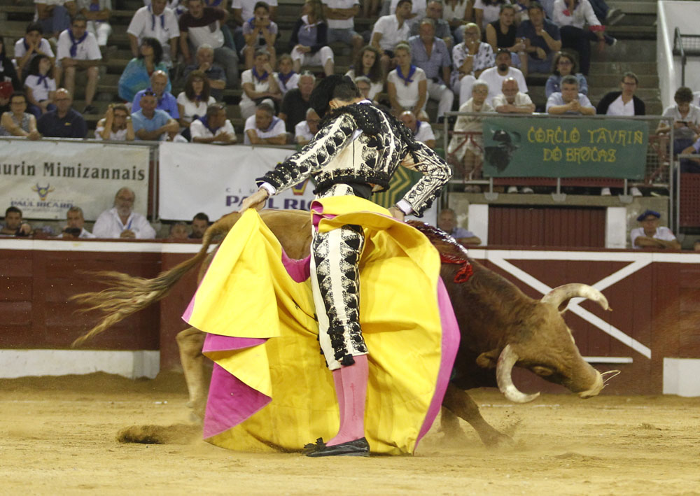 Mont de Marsan, sábado 20 de julio de 2019. Novillada nocturna