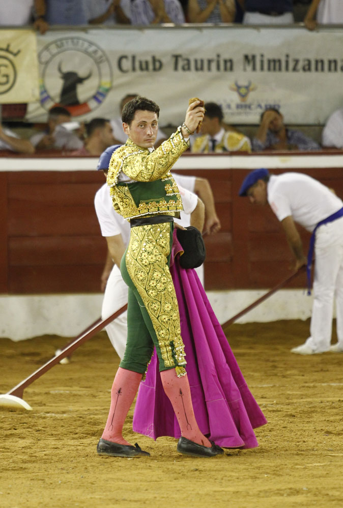 Mont de Marsan, sábado 20 de julio de 2019. Novillada nocturna
