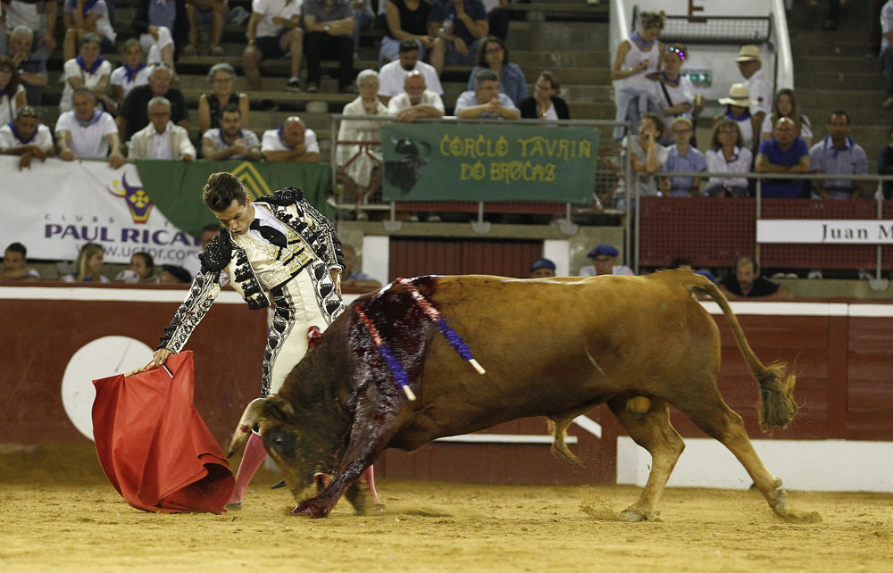 Mont de Marsan, sábado 20 de julio de 2019. Novillada nocturna