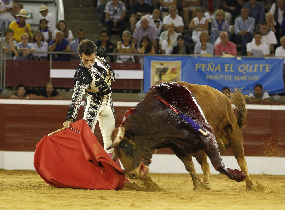 Mont de Marsan, sábado 20 de julio de 2019. Novillada nocturna