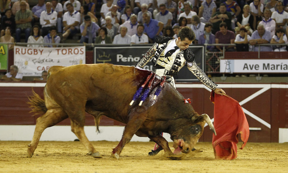 Mont de Marsan, sábado 20 de julio de 2019. Novillada nocturna
