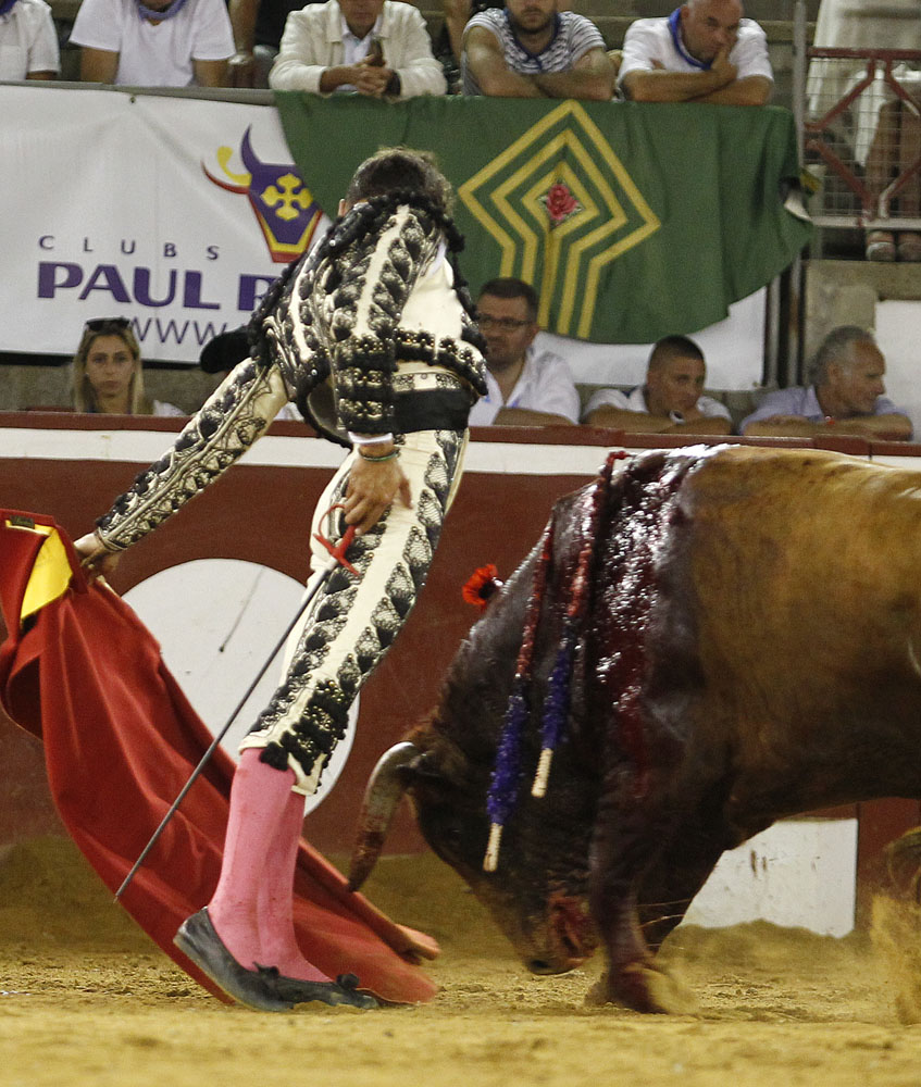 Mont de Marsan, sábado 20 de julio de 2019. Novillada nocturna