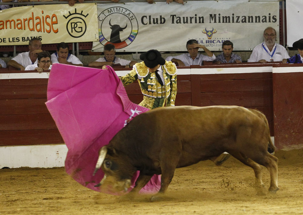 Mont de Marsan, sábado 20 de julio de 2019. Novillada nocturna