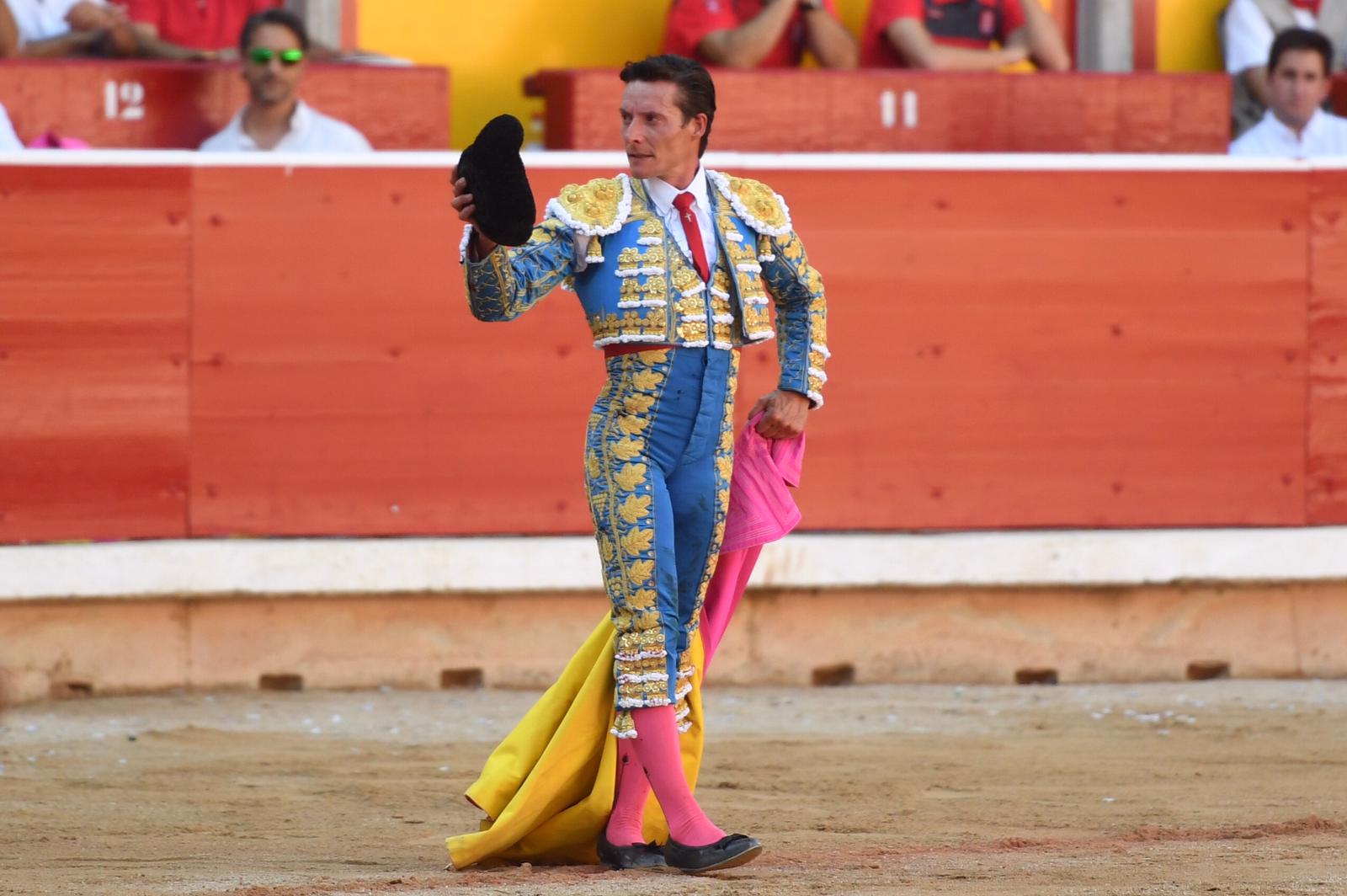 Pamplona. Miércoles 10 de julio de 2019. Feria de San Fermín. Toros de Jandilla y Vegahermosa para Diego Urdiales, Sebastián Castella y Roca Rey