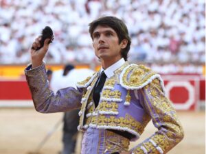 Pamplona. Miércoles 10 de julio de 2019. Feria de San Fermín. Toros de Jandilla y Vegahermosa para Diego Urdiales, Sebastián Castella y Roca Rey