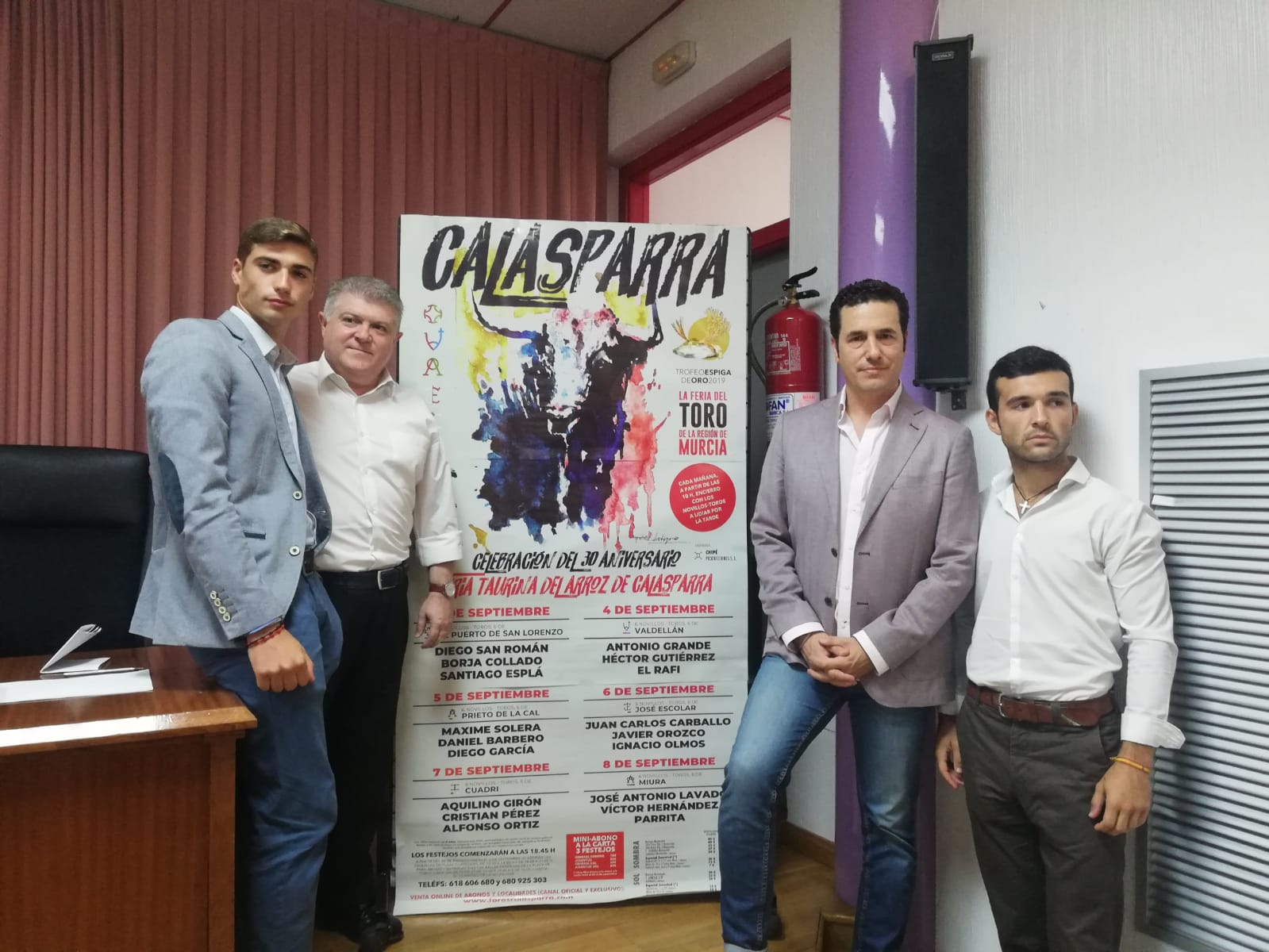 Novilleros punteros en la Feria del Arroz de Calasparra