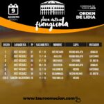 Sorteo de los toros de José Vázquez