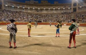 Paseíllo del último festejo celebrado hasta el momento en Palma de Mallorca. Fue el 3 de agosto de 2017.