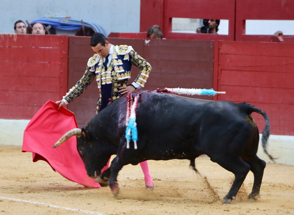 Villena (Alicante), 7 de septiembre de 2019. Toros de Alcurrucén para El Fandi, José María Manzanares y Francisco José Palazón.