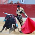 Villena (Alicante), 7 de septiembre de 2019. Toros de Alcurrucén para El Fandi, José María Manzanares y Francisco José Palazón.