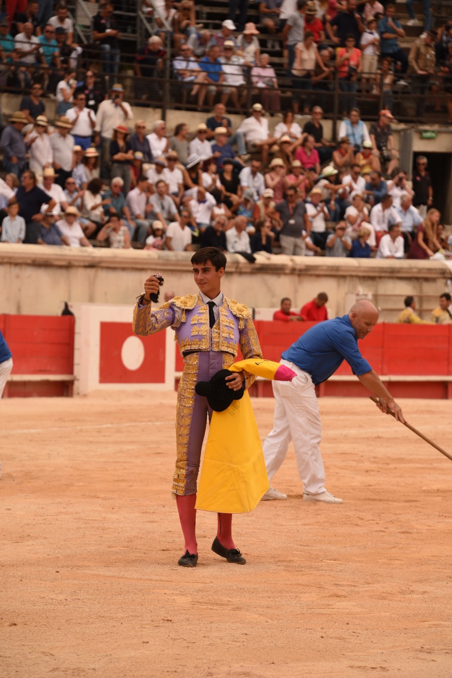Nimes, sábado 14 de septiembre de 2019. Novillada matinal