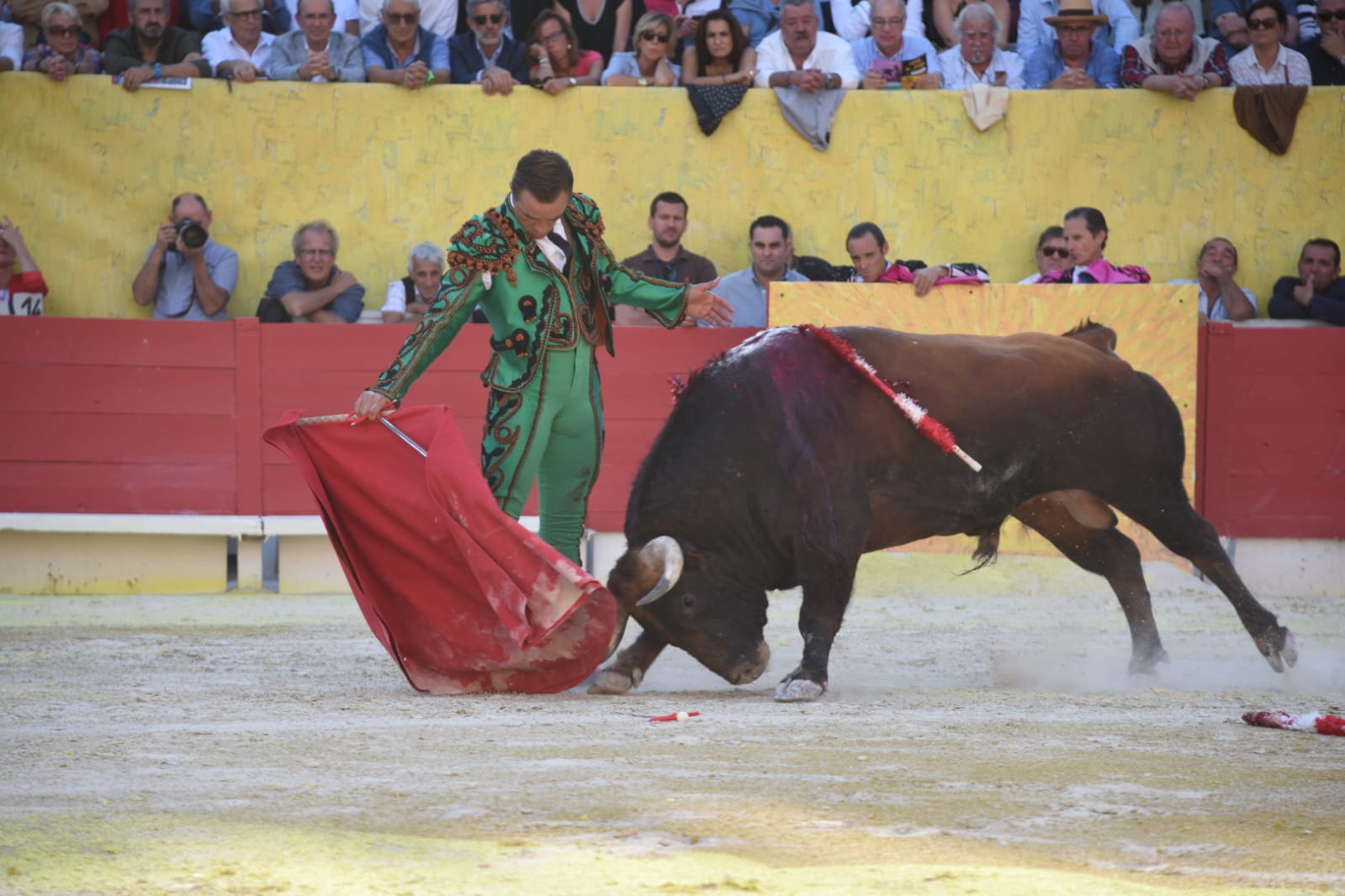 Arles (Francia), 7 de septiembre. Toros de distintas ganaderías para Enrique Ponce y Juan Bautista