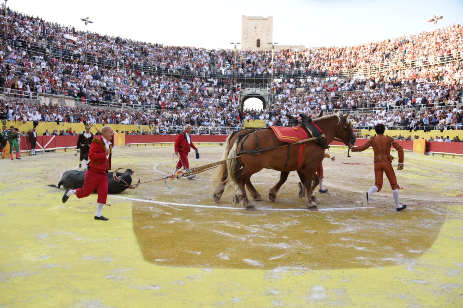 Arles (Francia), 7 de septiembre. Toros de distintas ganaderías para Enrique Ponce y Juan Bautista