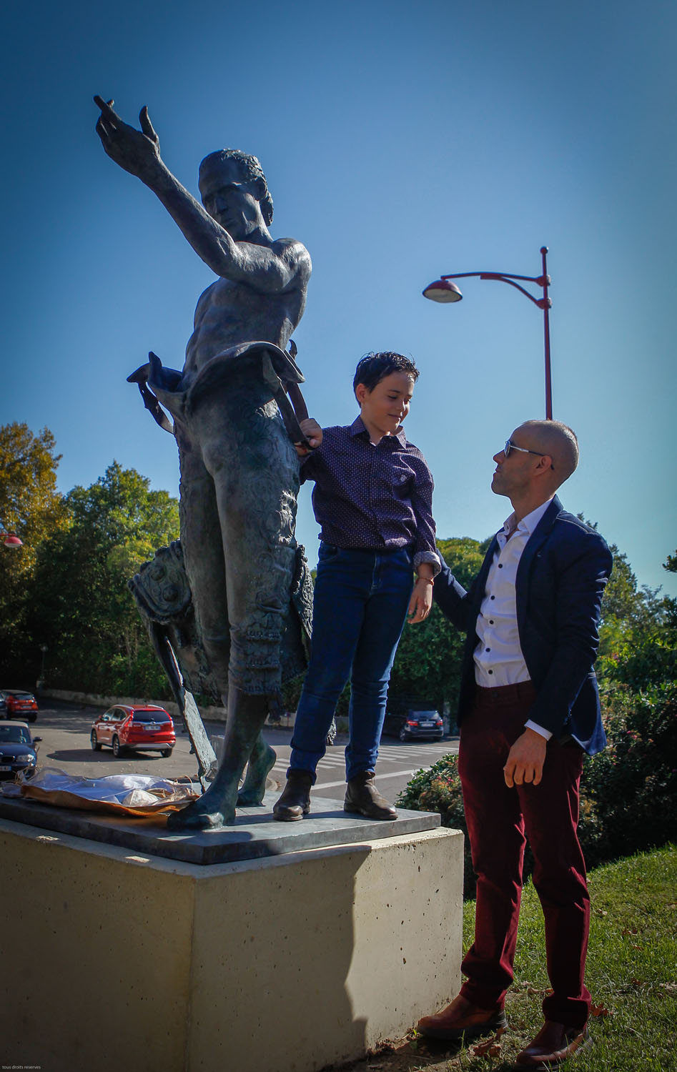 Homenaje a Fandiño en Aire sur l'Adour
