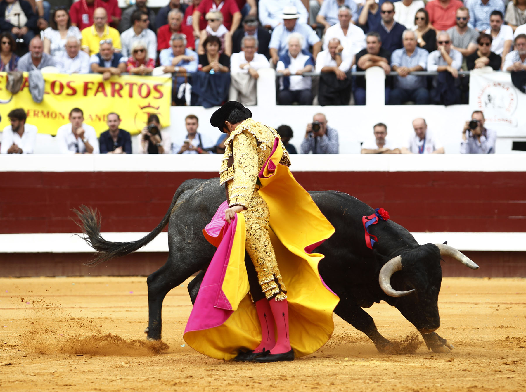 Dax, 7 de septiembre de 2019. Toros de Victorino Martín para Emilio de Justo, como único espada