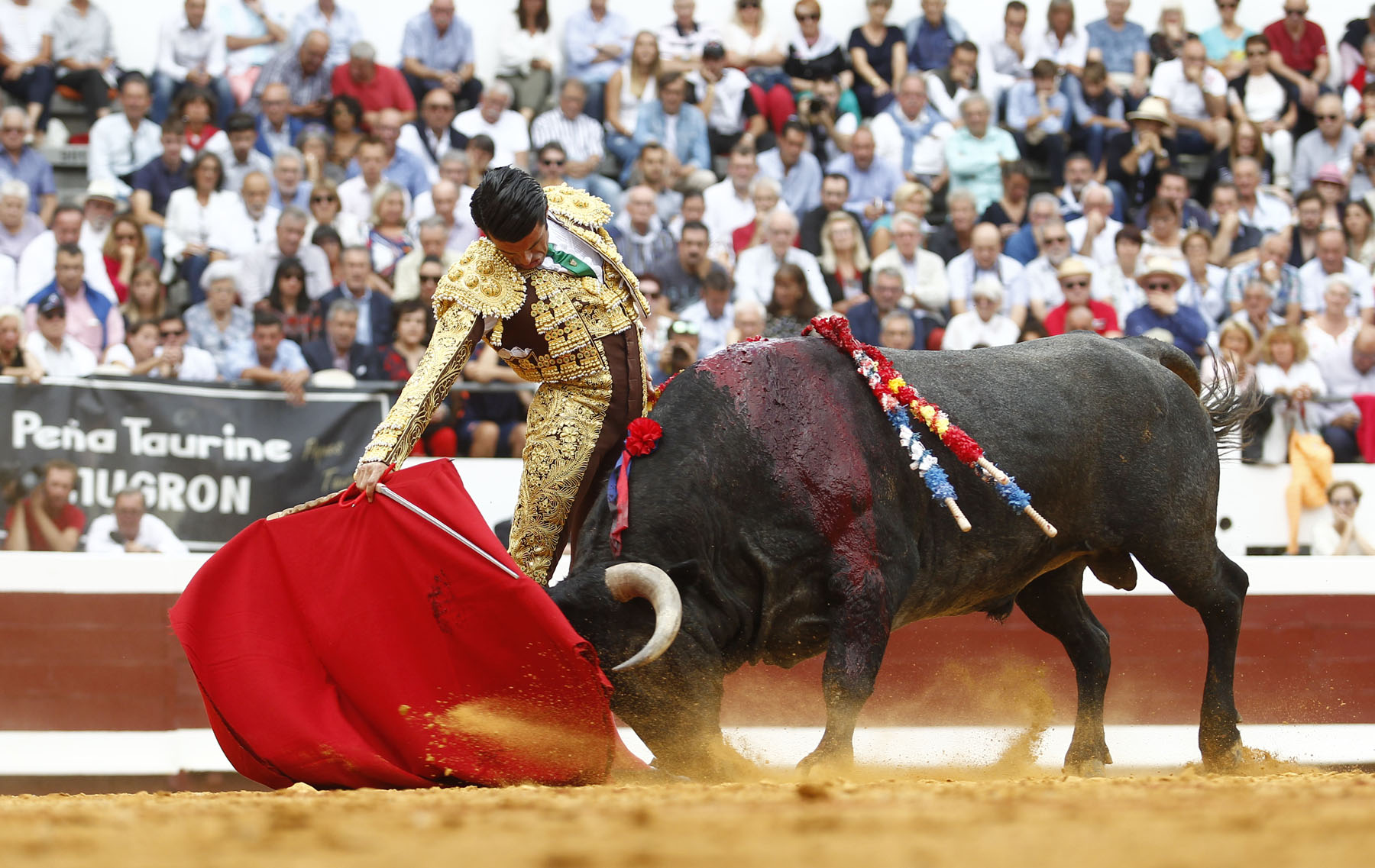 Dax, 7 de septiembre de 2019. Toros de Victorino Martín para Emilio de Justo, como único espada
