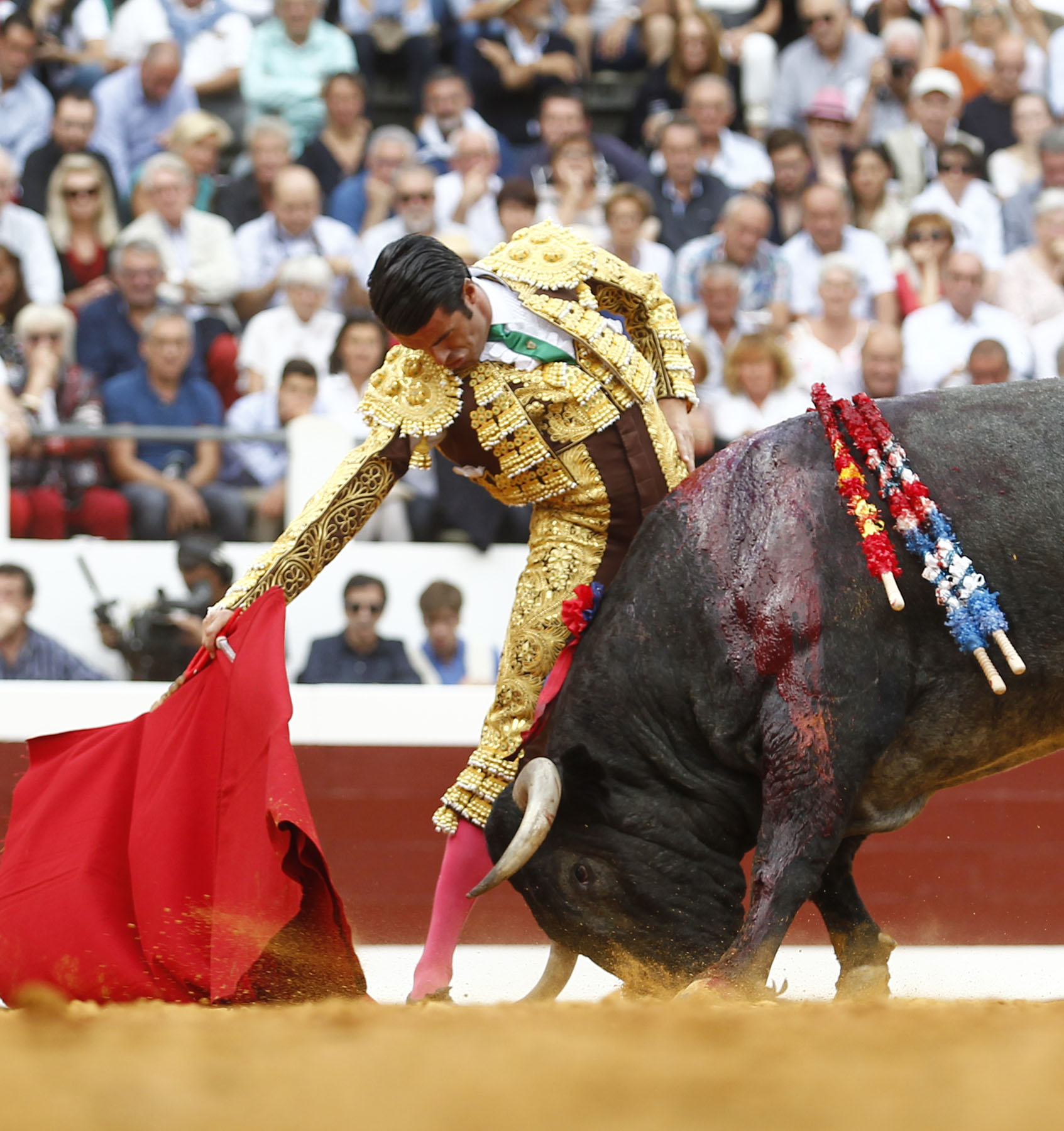 Dax, 7 de septiembre de 2019. Toros de Victorino Martín para Emilio de Justo, como único espada